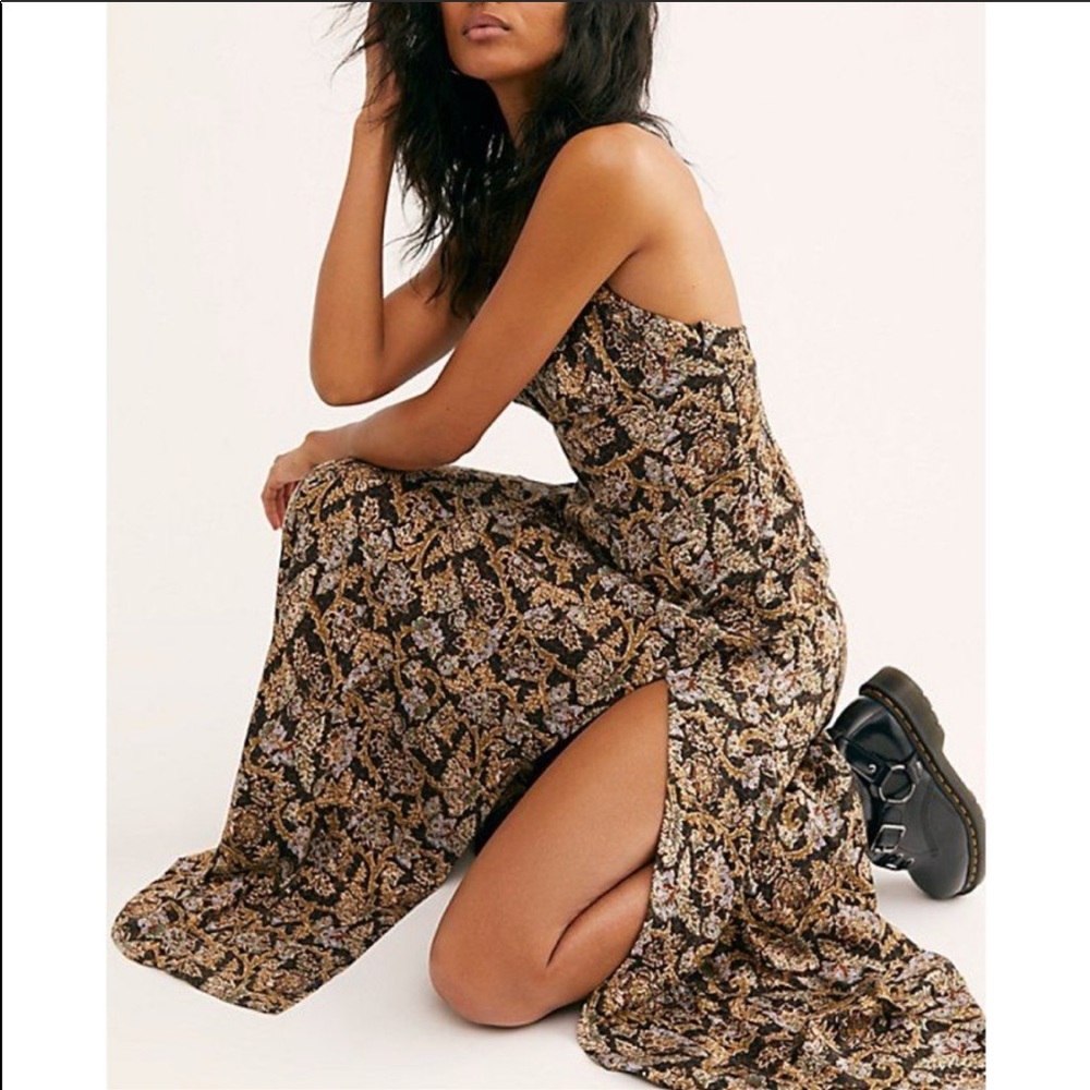 Free People Maxi Halter Dress